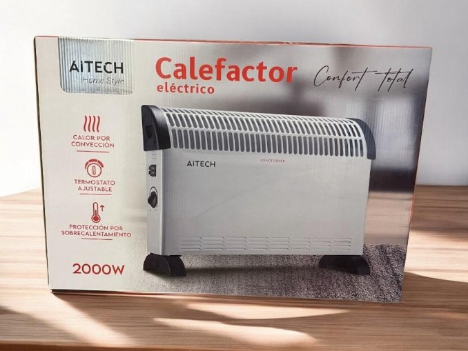 CALEFACTOR ELECTRICO AITECH 2000W